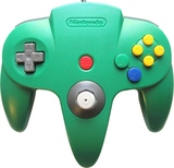 Controller -- Green (Nintendo 64)